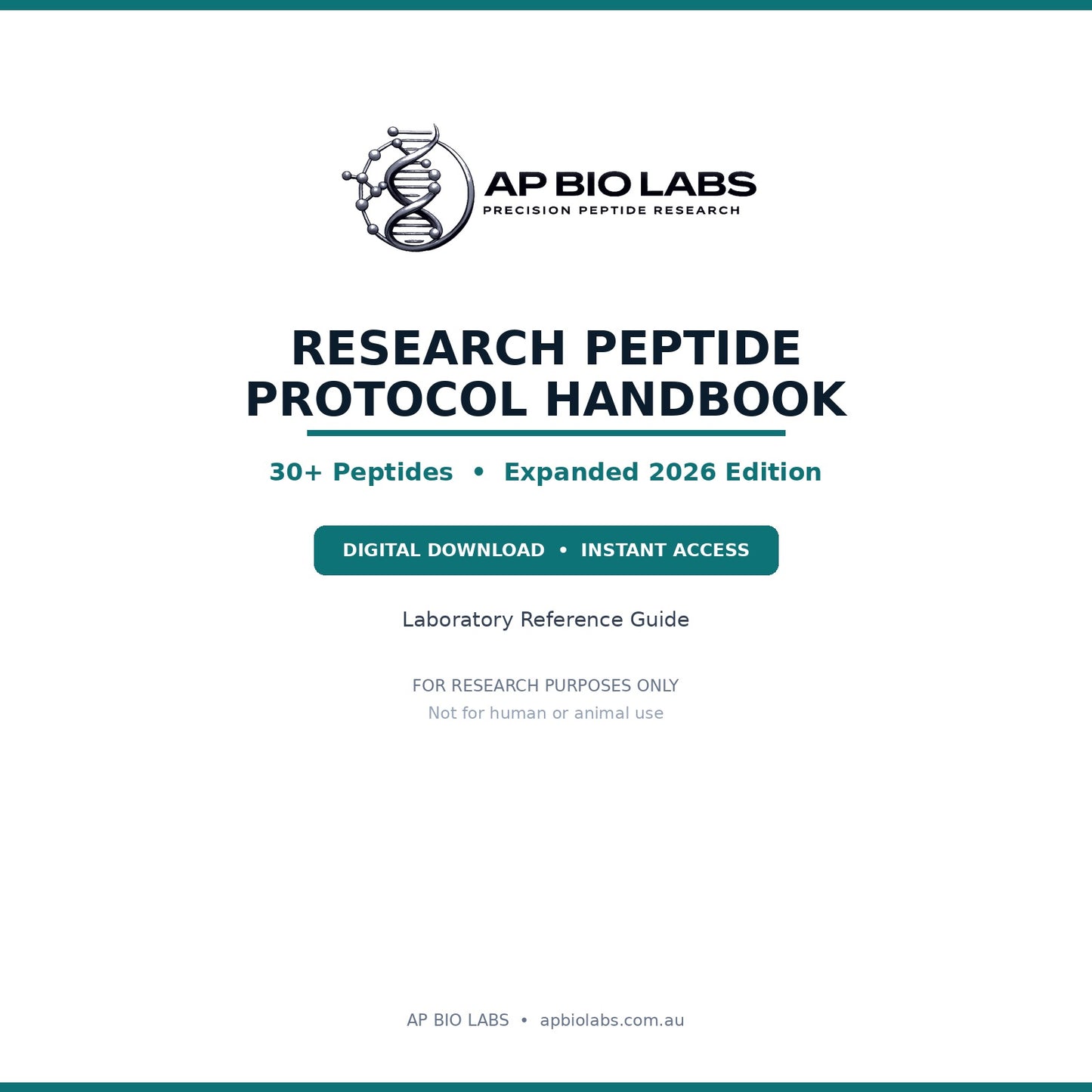 Peptide Protocol E Book
